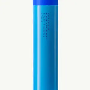 Stylish blue perfume packaging