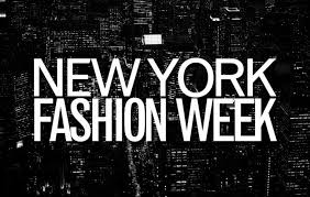 New York Fashion Week text overlay